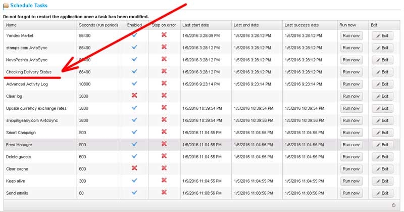 Picture of Checking Delivery Status (USPS, UPS, FedEx, etc.)