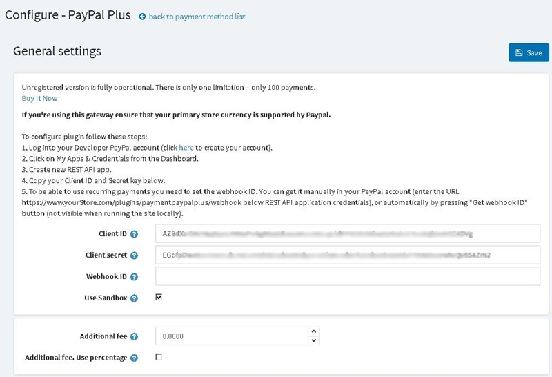 Picture of PayPal Plus