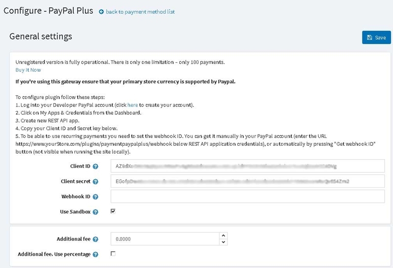 Picture of PayPal Plus