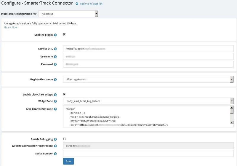 Picture of SmarterTrack Helpdesk Connector