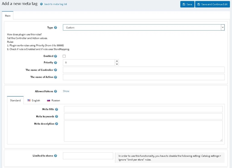 Picture of Meta Tag Manager (SEO)