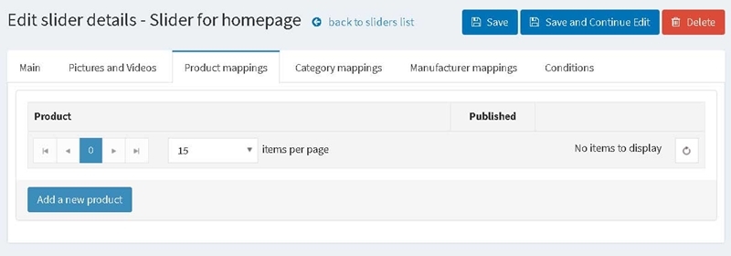 Picture of Slider Manager