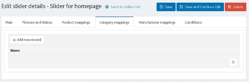 Picture of Slider Manager