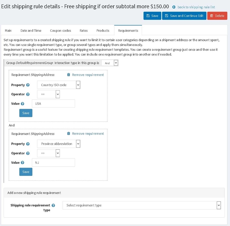 Picture of Shipping Restrictions