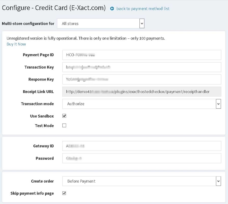 Picture of E-Xact Hosted Checkout (Chase Paymentech)