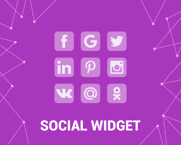 Picture of Social Widget