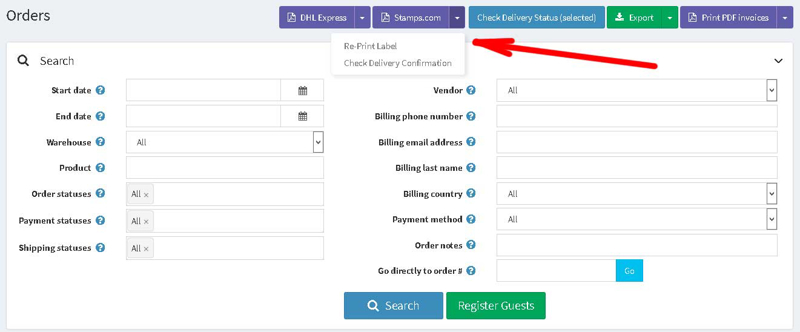 Picture of Stamps.com Connector