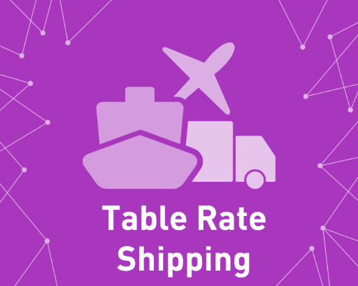 Picture of Table Rate Shipping