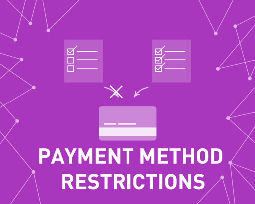 Picture of Payment Method Restrictions