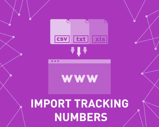 Picture of Import Tracking Numbers
