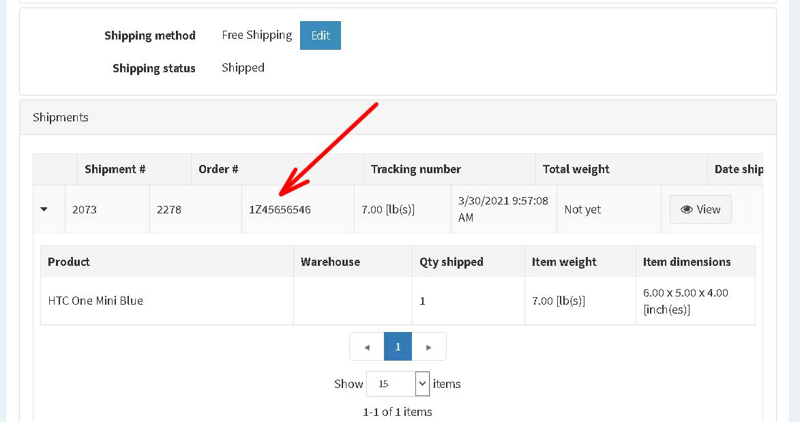 Picture of Import Tracking Numbers