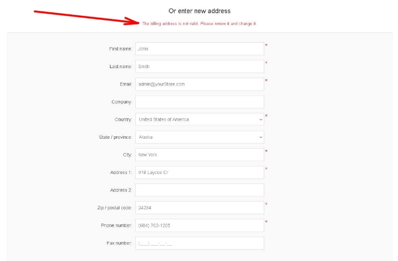 Address Validation (UPS, USPS, Google). NopCommerce themes