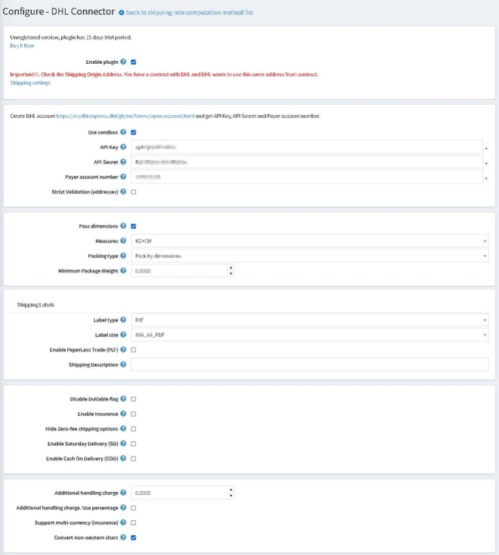 Picture of DHL Connector