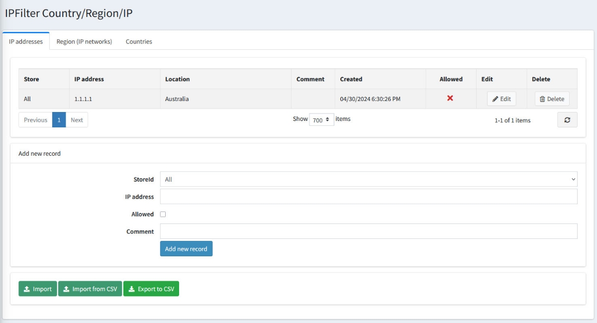 Picture of IP Filter (Firewall) with Anti Hacker