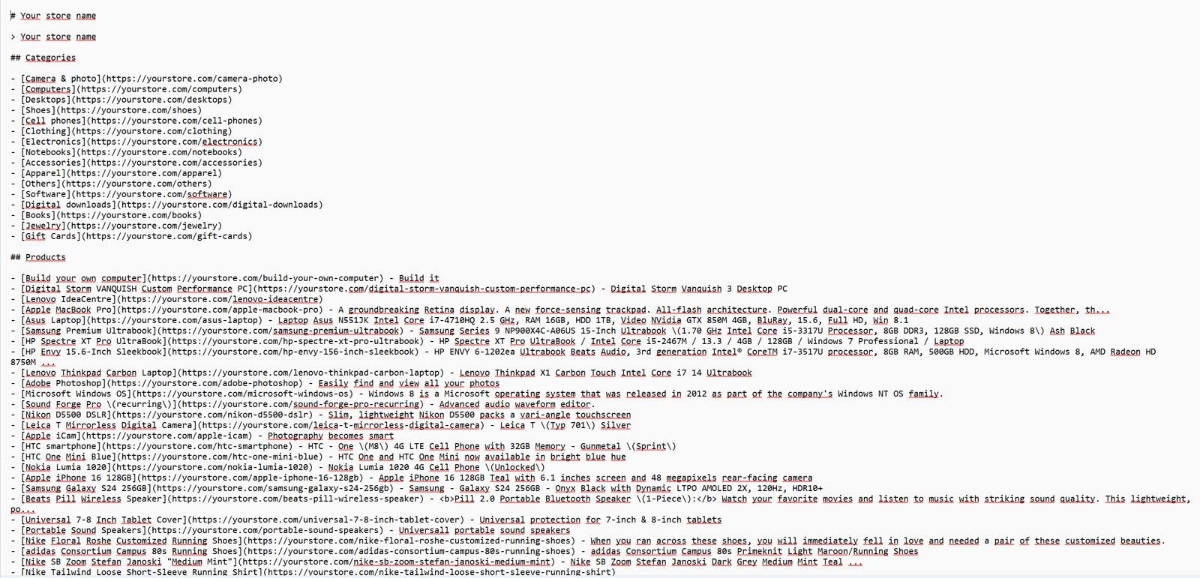 Picture of LLMs TXT Generator